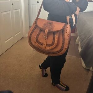 Crossbody Leather Bag from Mexico